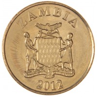 Монета Замбия 50 нгве 2012