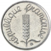 Франция 1 сантим 1970