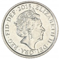 Великобритания 5 пенсов 2015