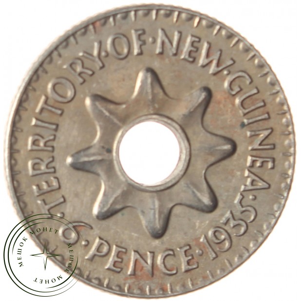 Новая Гвинея 6 пенсов 1935 - 937039844