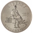 США 1/2 доллара 1995 Сражения гражданской войны UNC