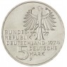 Германия 5 марок 1974 250 лет со дня рождения Иммануила Канта