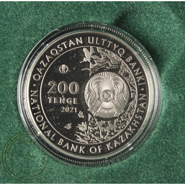 Казахстан 100 тенге 2021 Кулан PROOF