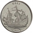 Флорес 1 доллар 2021 Ваза