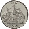 Флорес 1 доллар 2021 Ваза