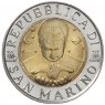 Сан-Марино 500 лир 1998