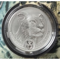 Монета ЮАР 5 рандов 2023 Большая Пятерка - Леопард