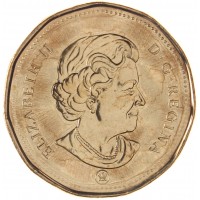 Монета Канада 1 доллар 2008 XXIX летние Олимпийские игры в Пекине 2008