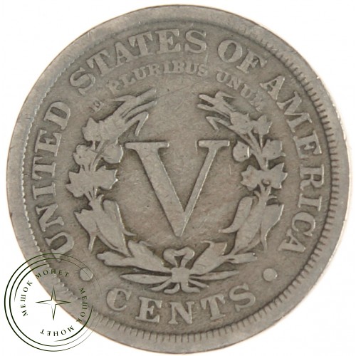 США 5 центов 1911