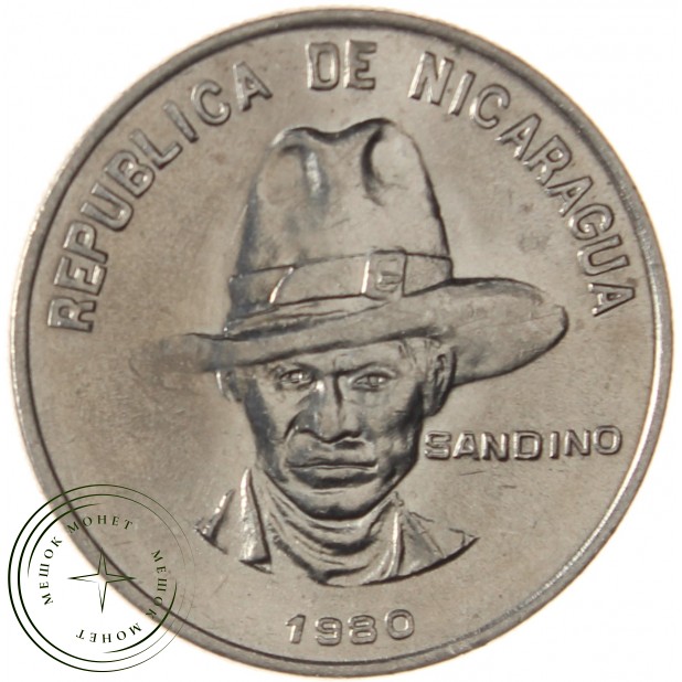 Никарагуа 1 кордоба 1980