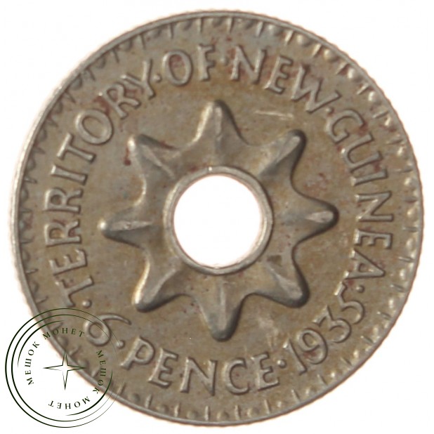 Новая Гвинея 6 пенсов 1935 - 937040130