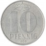 Германия 10 пфеннигов 1979