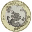 Китай 10 юань 2024 Год дракона