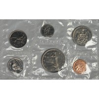 Канада Официальный годовой набор 1968 (6 монет в запайке)