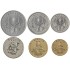 Джибути набор 6 монет 1991 - 2016