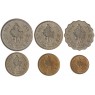 Ливия набор 6 монет 1979 