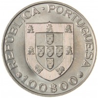 Португалия 100 эскудо 1982 Международный год инвалидов