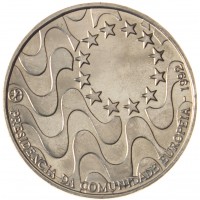 Монета Португалия 200 эскудо 1992 Председательство в Евросоюзе