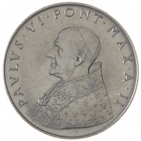 Монета Ватикан 100 лир 1964