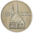 ГДР 5 марок 1989 500 лет со дня рождения Томаса Мюнцера, Церковь Св. Екатерины в Цвиккау