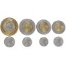 Мексика набор 8 монет 5,10,20,50 центаво и 1, 2, 5, 10 песо 2002 - 2015