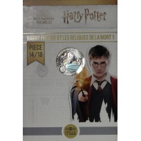 Монета Франция 10 евро 2021 Гарри Поттер и Дары Смерти часть 1 - Рубеус Хагрид