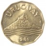 Уругвай 20 сентесимо 1981