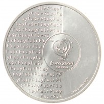 Монета Португалия 8 евро 2003 Ценности футбола - Честная игра