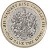Гибралтар 2 фунта 2023 Боже, храни короля Короля Карла III 