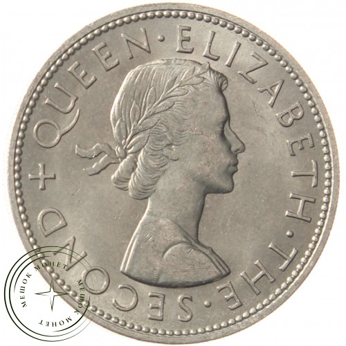 Новая Зеландия 1/2 кроны 1962 — 937040594