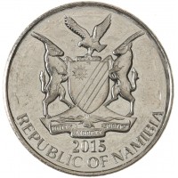 Монета Намибия 5 центов 2015