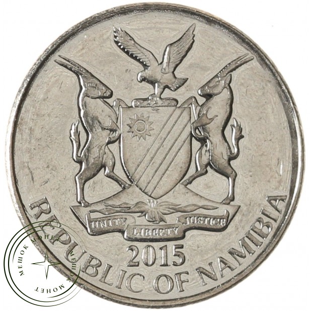 Намибия 5 центов 2015