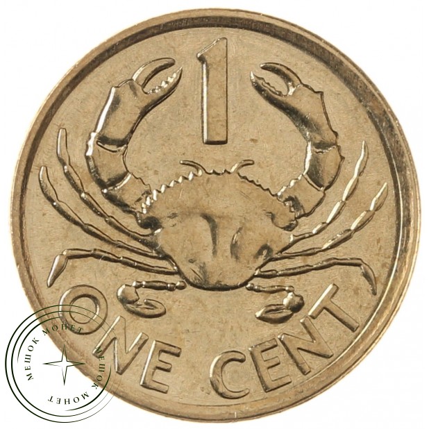 Сейшелы 1 цент 2014