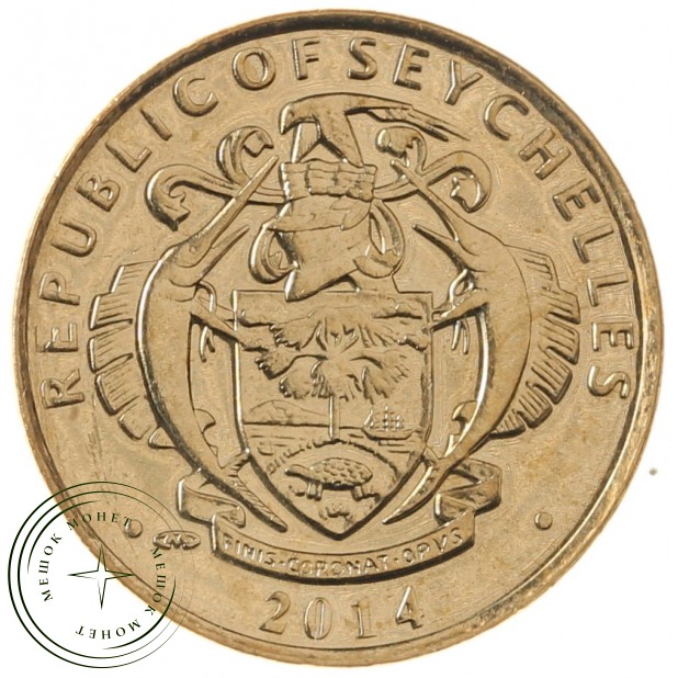 Сейшелы 1 цент 2014