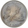 Новая Зеландия 1 доллар 1969 200 лет путешествию Капитана Кука