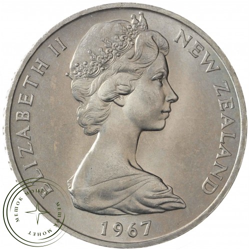 Новая Зеландия 1 доллар 1967 — 937030252