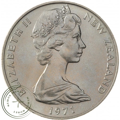 Новая Зеландия 1 доллар 1971 — 937034471