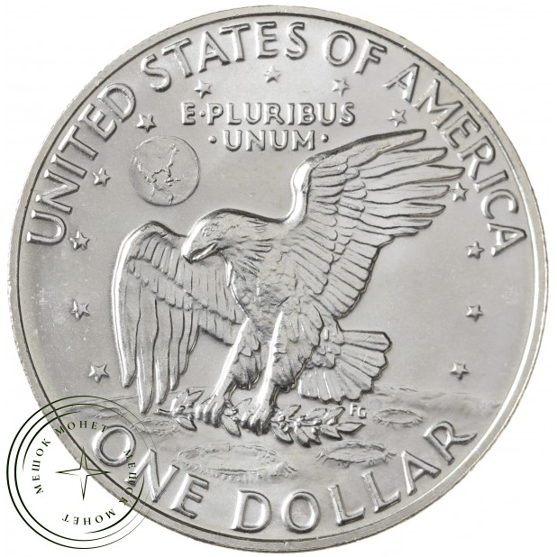 США 1 доллар 1973 S UNC