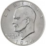 США 1 доллар 1974 S UNC