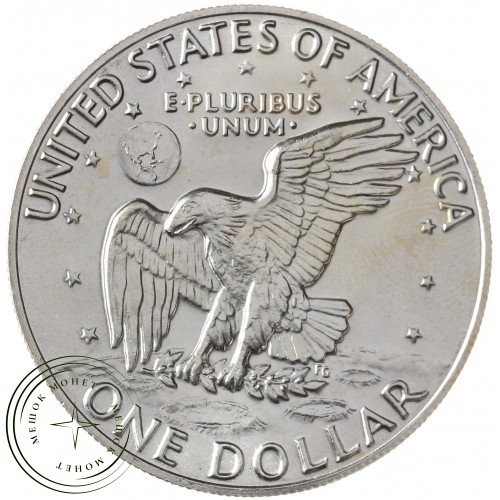 США 1 доллар 1974 S UNC