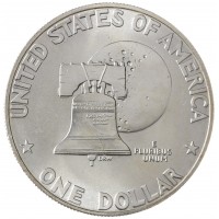 Монета США 1 доллар 1976 200 лет независимости США S UNC