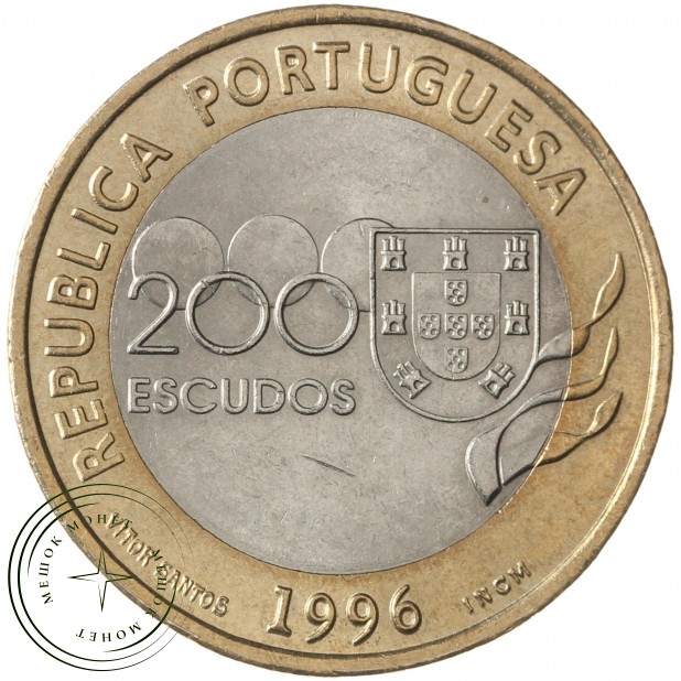 Португалия 200 эскудо 1996 XXVI летние Олимпийские Игры, Аталанта 1996