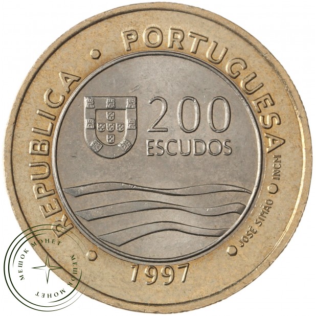 Португалия 100 эскудо 1997 Лиссабон ЭКСПО 1998 - Дельфины