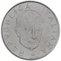 Италия 100 лир 1974 100 лет со дня рождения Гульельмо Маркони