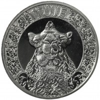 Монета Казахстан 200 тенге 2023 Культовые животные тотемы кочевников - Туйе Верблюд (в блистере)