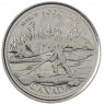 Канада 25 центов 1999 Март 1999 - Сплав на плоту