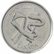 Канада 25 центов 2000 Здоровье