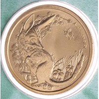 Монета Австралия 1 доллар 2011 Детёныши диких животных - Бандикут