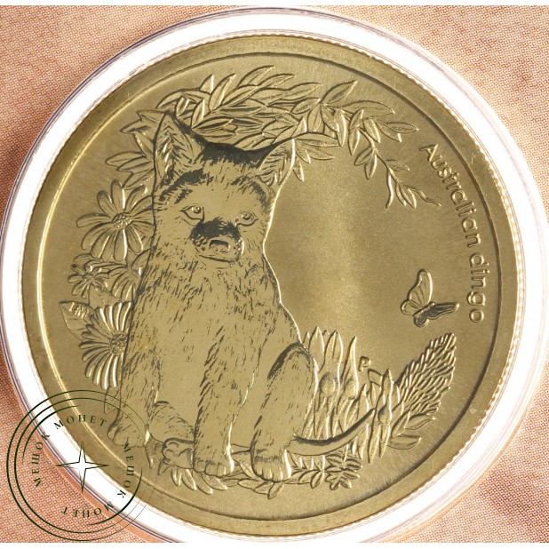Австралия 1 доллар 2011 Детёныши диких животных - Динго