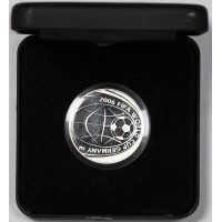 Монета Италия 5 евро 2004 Чемпионат мира по футболу 2006 в Германии